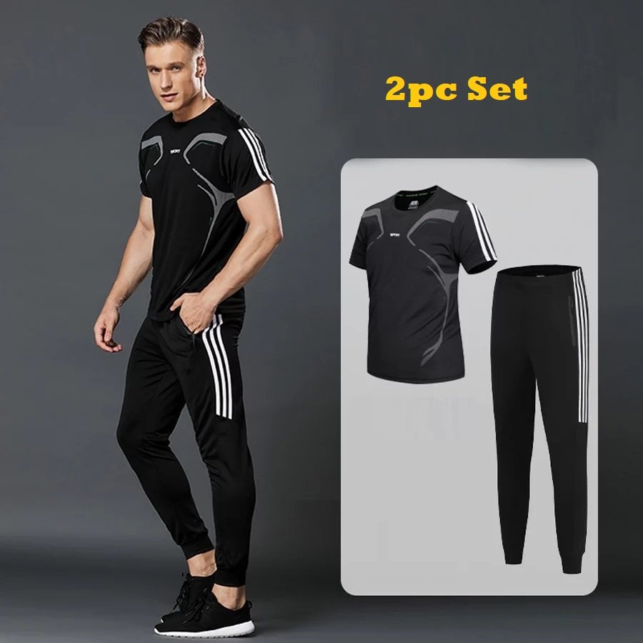 Stylish Sports T-Shirt & Trouser (2pc Set)